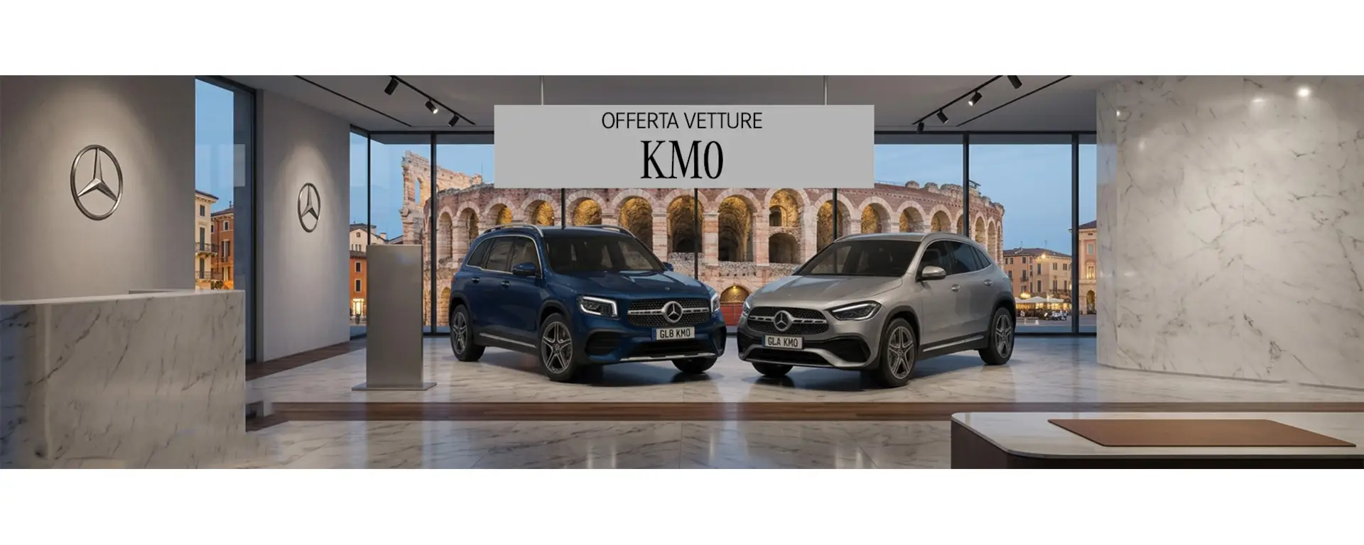 Mercedes-Benz KM0 aziendali a Verona. Scoprile ora.