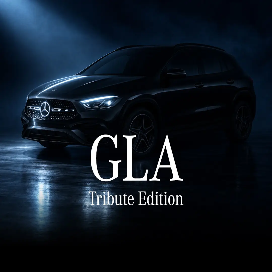 Mercedes GLA Tribute Edition. L’esclusività non si mostra. Si scopre. Oggi, con un vantaggio fino a € 10.500.