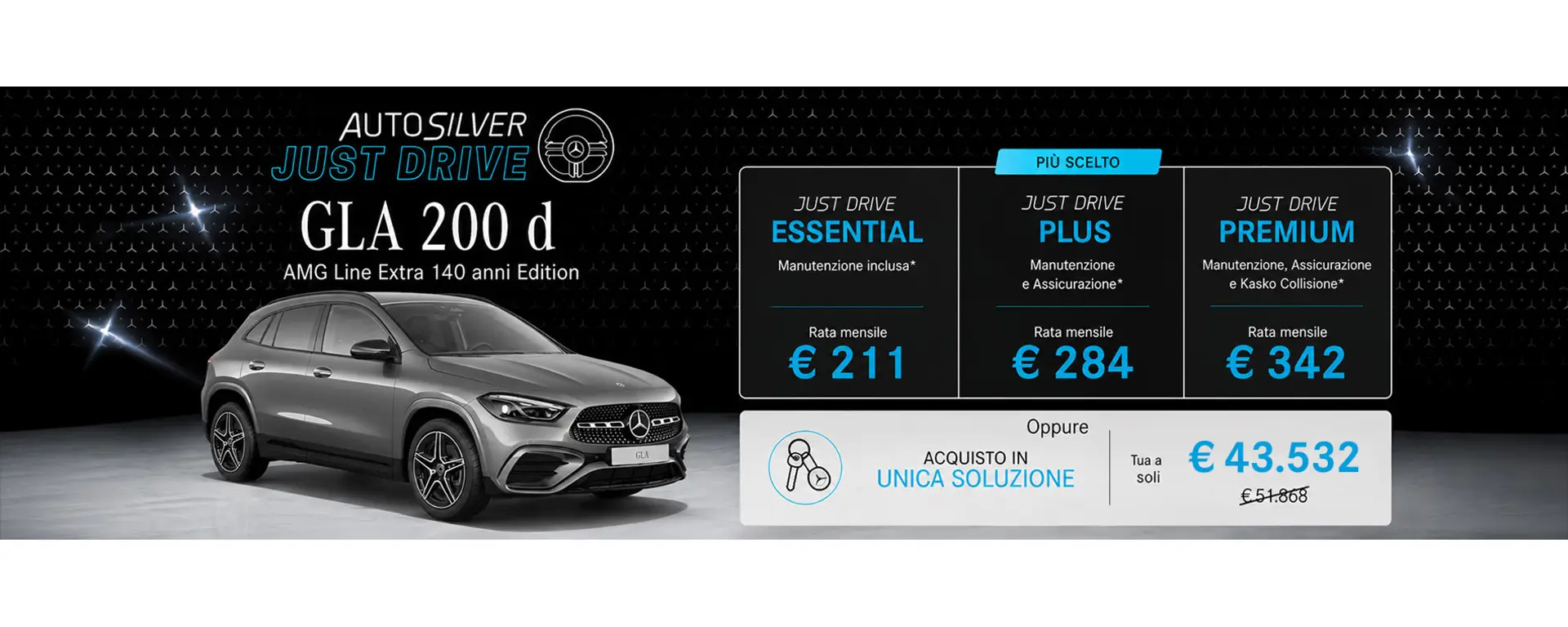 Scopri l'offerta Mercedes-Benz GLA da Autosilver